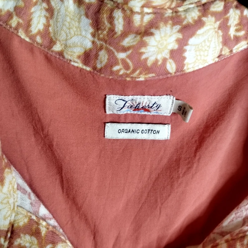 Faherty Hana Sierra India Floral Mini Dress Sz S - Picture 5 of 9